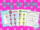 Spring Skip Counting Freebie