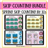 Spring Skip Counting by 10s Boom Cards Bundle