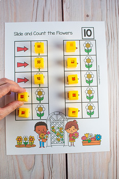 Spring Counting One to One Correspondence Math, Pre-K, Preschool ...