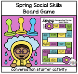 Spring Social Skills Conversation Starter Board Game