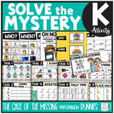 Spring Solve the Mystery Math & ELA Task Card Activity Kin