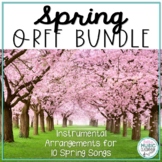 Spring Songs for Kids - 10 Folk Songs with Orff Arrangement BUNDLE
