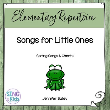 Preview of Spring Songs for Little Ones
