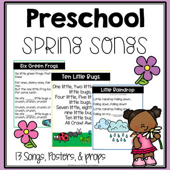 Preview of Spring Songs for Preschool