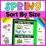 Spring Sorting by Size - Non Standard Measurement - Sort b