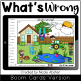 Spring What's Wrong Speech Therapy Activities Articulation
