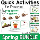 Spring Speech Therapy Activities for Preschool and Parent 