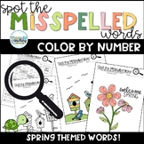 Spring Spelling Puzzle
