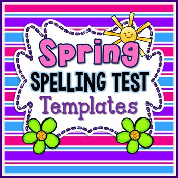 Preview of Spring Spelling