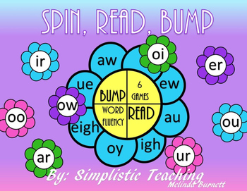 Preview of Vowel BUMP ar er ir or ur ou ow au aw ue ew oo eigh igh oi oy