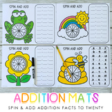 Spring Spinner Addition Facts to 20 - Hands On Addition Pr