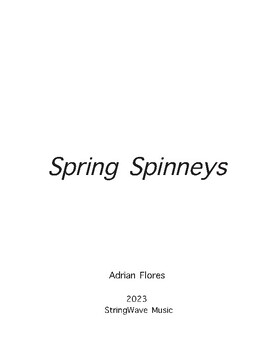 Preview of Spring Spinneys - for Beginner Orchestra