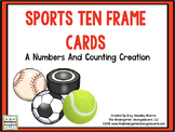 Sports Ten Frame Cards