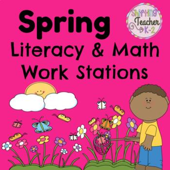Spring Stations - Math and Literacy