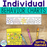 Spring Sticker Charts and Individual Behavior Charts