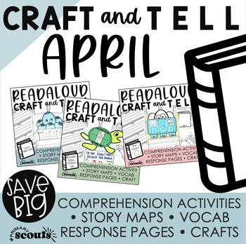 Preview of Spring Read Aloud Activities | Crafts | Sequencing Stories | Character Traits