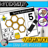 Spring | Subtraction | Math Mats