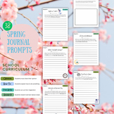 Spring Summer Journal Prompts Editable Pages on Canva Inte