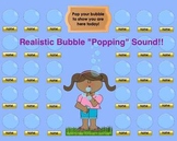 Spring & Summer Themed "Bubbles" SMART Board Attendance w/