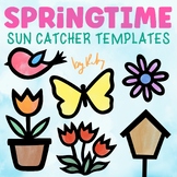 Spring Sun Catcher Templates - Art Project for Springtime