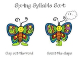 Spring Syllable Sort