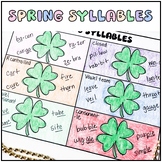 Syllable Sort Spring Edition