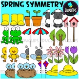 Spring Symmetry Clip Art Set {Educlips Clipart}