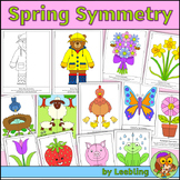 Spring Symmetry Worksheets - Spring Activity