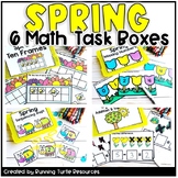 Spring Task Cards Kindergarten Math Activities