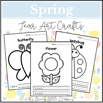 Preview of Spring Tear Art Crafts
