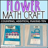 Spring Ten Frame Math Craft for Counting, Addition, or Making Ten