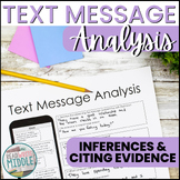 Spring Text Message Analysis Inferences and Evidence