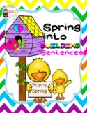 Spring Into Building Sentences