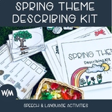 Spring Theme Describing Resource for Speech Therapy