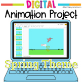 Spring Theme Digital Animation Project
