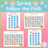 Spring Follow The Path of Letter & Number Maze