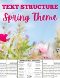 Spring Theme Text Structure Passages for Grades 3-5