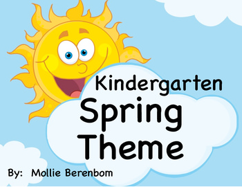 Preview of Spring Theme Unit (Kindergarten)