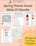 Spring Theme Visual Skills OT Activity Bundle