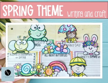 Preview of Spring Theme Writing and Craft- Spring Creative and Informational Writing