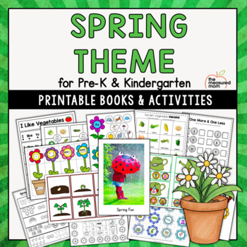 Spring Theme for Preschool & Kindergarten by The Measured Mom | TpT