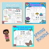 Occupational Therapy Spring Themed Fine and Visual Motor Bundle