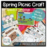 Spring Themed Craft for Speech and Language