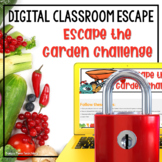 Spring Themed Digital Escape Room Math | Garden Challenge