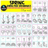 Spring Themed Directed Drawings | Step-by-Step CLIPART {Ed