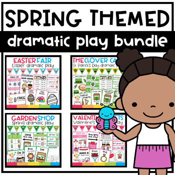 Preview of Spring Themed Dramatic Play Bundle