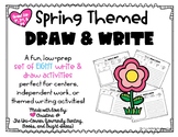 Spring Themed Draw and Write Directed Drawing