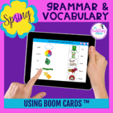 Spring Themed Grammar & Vocabulary BOOM Cards ™