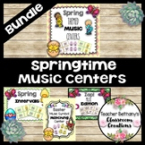 Spring Themed Music Centers