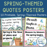Spring-Themed Quote Posters
